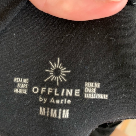 Aerie black flare legging - Picture 3 of 3